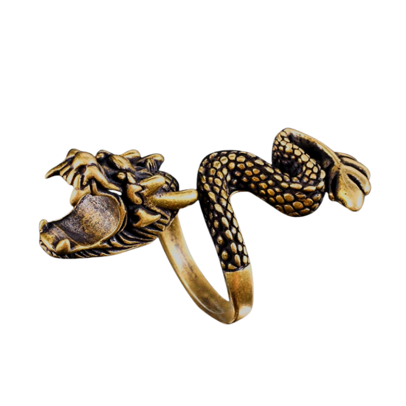 Retro Dragon Ring