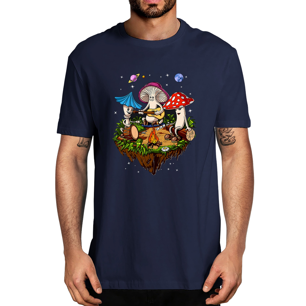 Mushroom Camping T-shirt