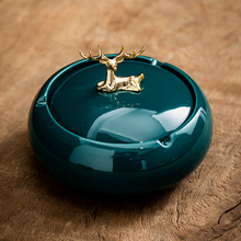 Load image into Gallery viewer, Golden Deer Ashtray
