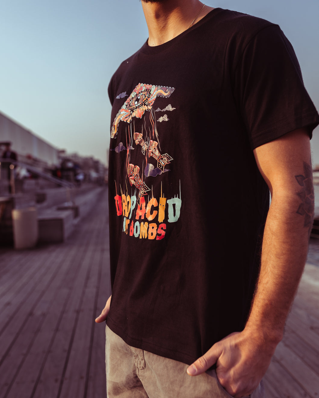 Drop Acid Not Bombs T-Shirt