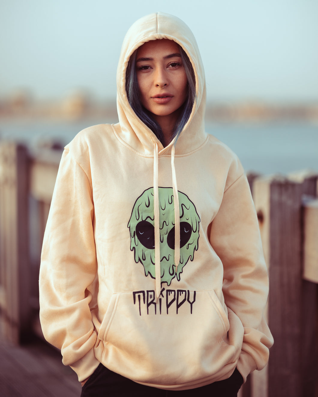 Trippy Alien Hoodie