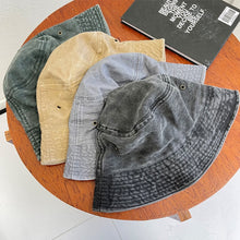 Load image into Gallery viewer, Rugged Denim Bucket Hat
