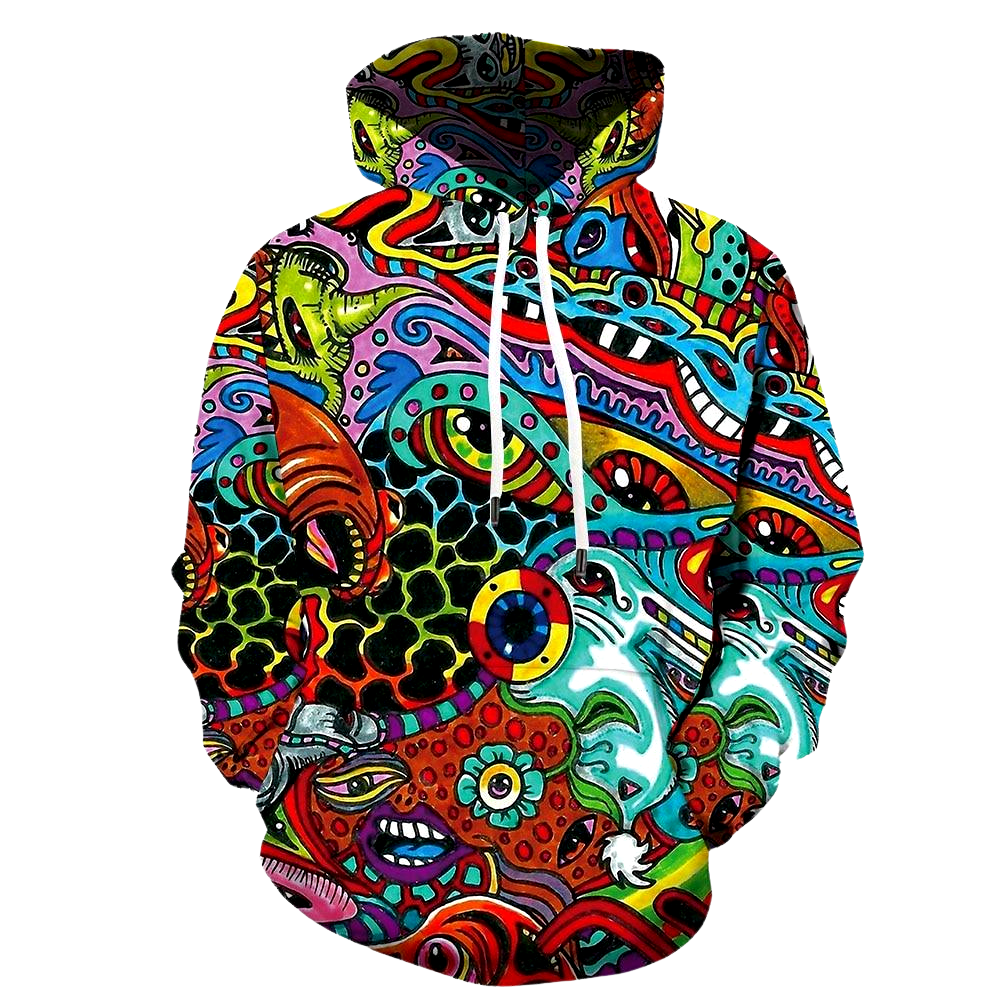 Picasso's Acid Faces Hoodie